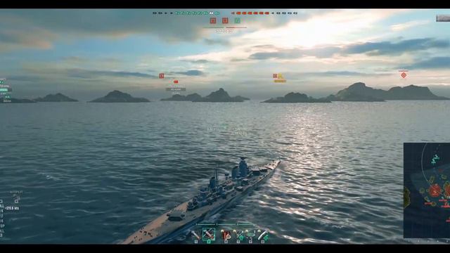 World of Warships Replay #212: Kronshtadt [ 2 Kills | 126 K ] deutsch смотреть онлайн