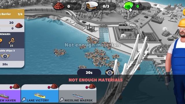 Port City Ship Tycoon Gameplay (iOS Android) Walkthrough Part 1Game video смотреть онлайн