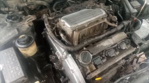 Nissan maxima a32 замена цепи ним натяжителя. Часть1