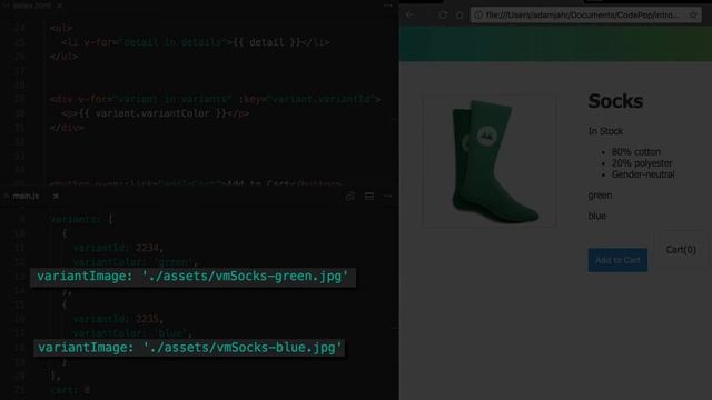 Intro to Vue.js: Event Handling смотреть онлайн