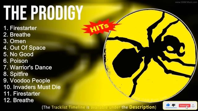 The Prodigy Greatest Hits ~ Firestarter, Breathe, Omen, Out Of Space смотреть онлайн