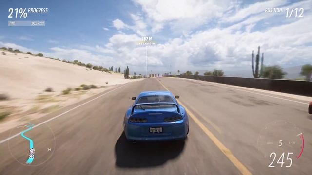 Forza Horizon 5 Tuning - 1998 Toyota Supra RZ MK4, FH5 Purist Race Build, Tune & Gameplay смотреть онлайн