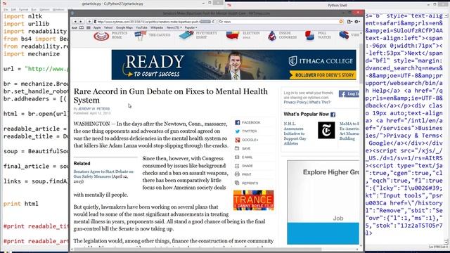 Python Web Scraping Tutorial 19 Python Content Generator смотреть онлайн