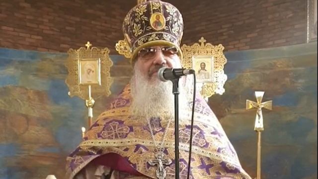Праздник вмч. Феодора Тирона. Проповедь на Литургии. Архимандрит Амвросий (Макар), 04.03.23 смотреть онлайн