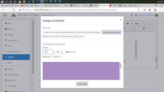Cara Penggunaan Page dan Embed di Moodle смотреть онлайн