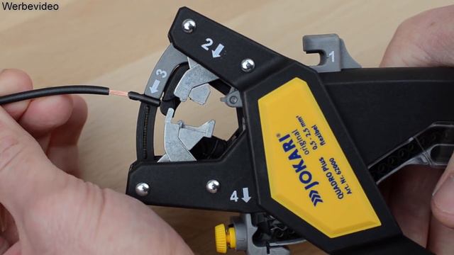 Jokari Quadro Plus - schneiden, abisolieren, verdrillen und Aderendhülsen crimpen mit einem Werkzeu смотреть онлайн