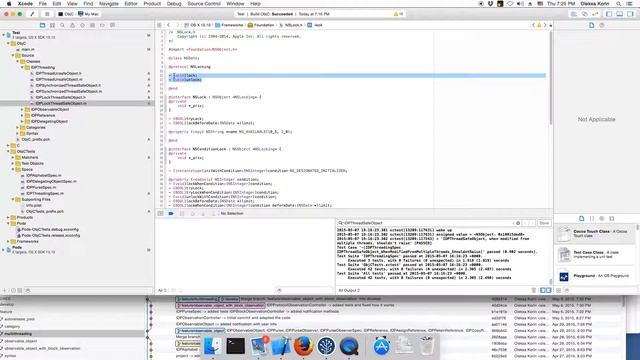21 Objective-C - @synchronized, NSLocking, prefix pch, deadlock смотреть онлайн