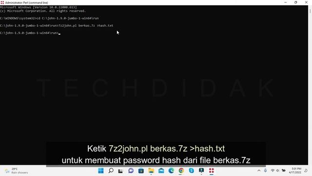 Lupa Password 7 zip, Cara Atasi dengan John The Ripper dan Rockyou.txt смотреть онлайн