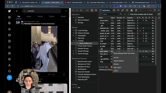 Cara mendapatkan & crawl data twitter - Juli 2023 смотреть онлайн