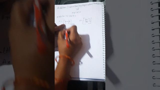 Addition, subtraction, multiplication and transpose of matrix смотреть онлайн