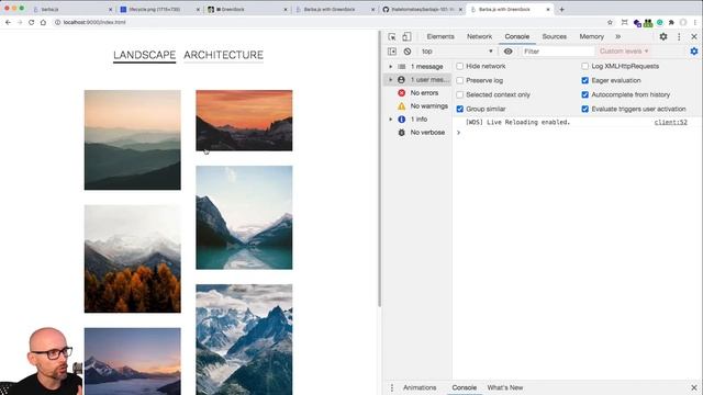 Barba.js with GSAP - 11. animationEnter timeline смотреть онлайн