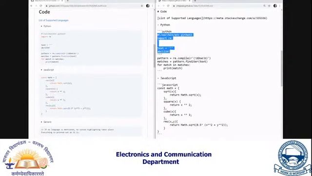 Unboxing GitHub || Er. Chaitanya Tejaswi (BVM Alumni) || EC Department смотреть онлайн
