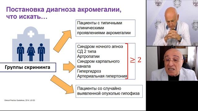 Акромегалия: что должен знать терапевт? 29.05.20