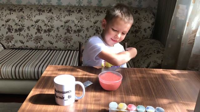 БОЛЬШОЙ СЛАЙМ С БЛЕСТКАМИ смотреть онлайн