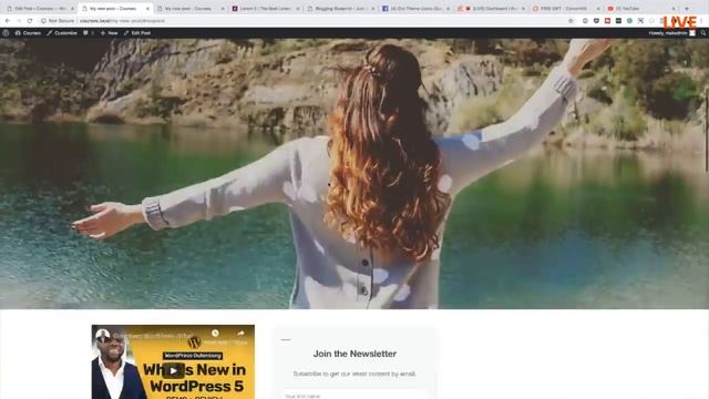 WordPress Gutenberg LIVE смотреть онлайн
