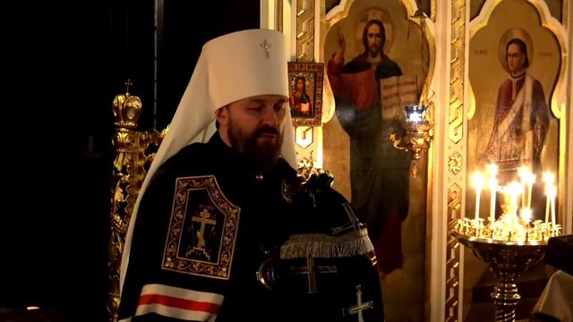 Митрополит Иларион | Прямая трансляция |Покаянный канон прп. Андрея Критского | 01.03.2023