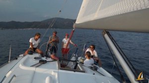 Управление парусом на яхте — урок 10 | Школа яхтинга Sailing Time