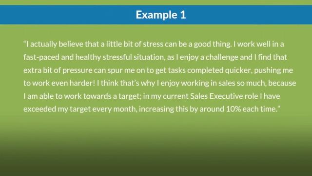How Do You Handle Stress Interview Question смотреть онлайн