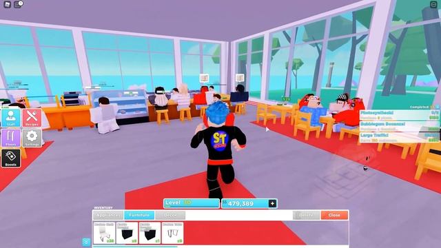 Роблокс НОВЫЙ СИМУЛЯТОР РЕСТОРАНА как ПОТРАТИТЬ МИЛЛИОНЫ ЗА ПАРУ МИНУТ! ROBLOX на русском смотреть онлайн