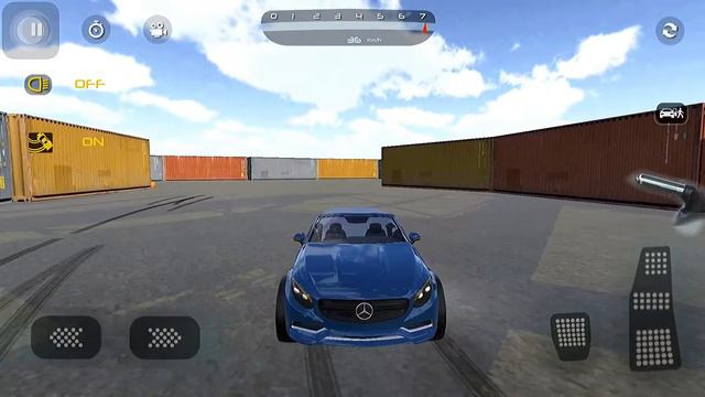Containers Car Driving - Mercedes-Benz S600 Maybach | Fast Driving смотреть онлайн