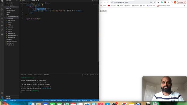 Component & Props - React JS Basics - 2 смотреть онлайн