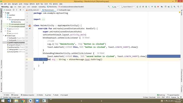 7.2 Kotlin Android: Use Intent to Navigate between Activities | Mobile App Dev | Darakhshan Syed смотреть онлайн