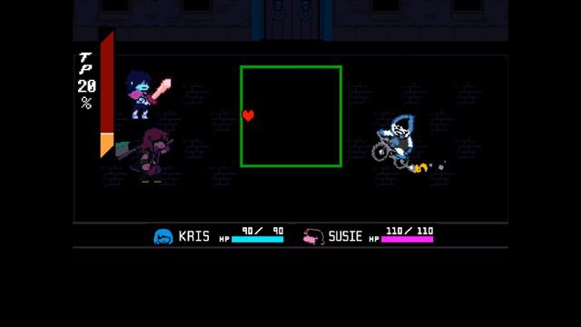 Deltarune - No Hit Lancer [4K 60FPS]