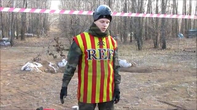 Инструктаж перед игрой в пейнтбол, новичкам смотреть обязательно! смотреть онлайн