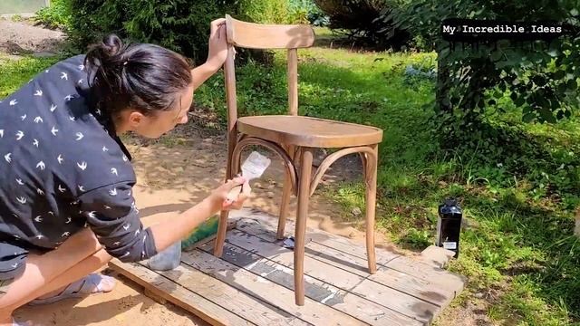 An amazing idea for the restoration of the Vienna chair смотреть онлайн