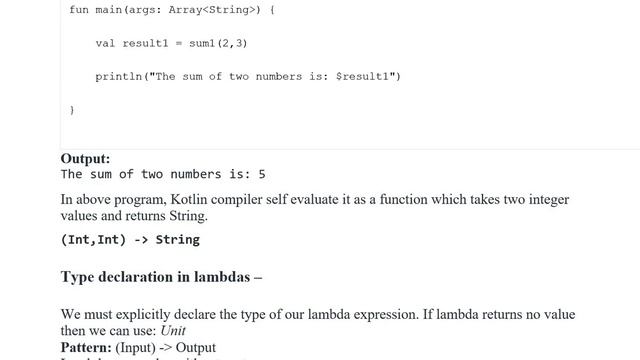 Kotlin | Lambdas Expression and Anonymous Functions смотреть онлайн