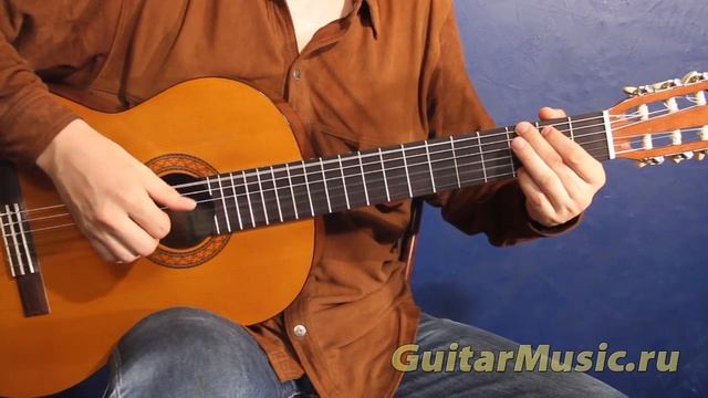 Как играть аккорды G и A7 Перебором 4 смотреть онлайн