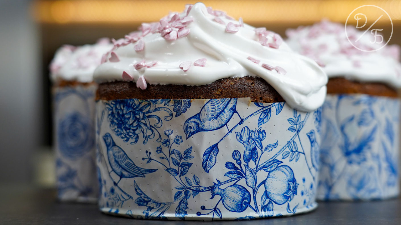 Кулич без дрожжей и заморочек. Все смешал и можно выпекать смотреть онлайн