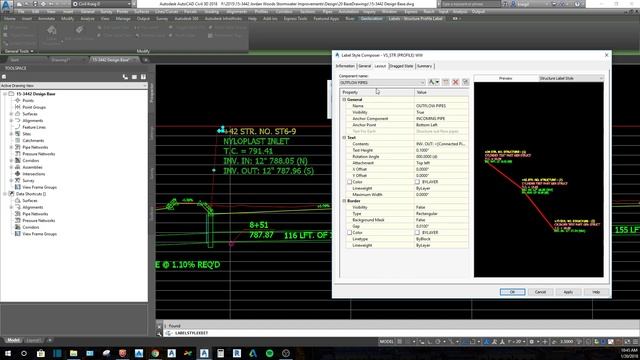 Civil Kraig D Civil 3D 2018 Label Style Editing Tutorial смотреть онлайн