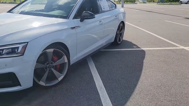 2019 S5 Audi Premium plus, ventilated seats, 20" 5-arm-rotor matte titanium finish. смотреть онлайн