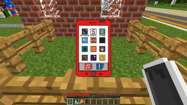 Minecraft School : I-POD MOD IN CLASS! смотреть онлайн