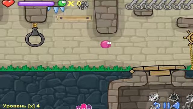frizzle fraz красный шарик - Мультик игра для детей - red ball смотреть онлайн