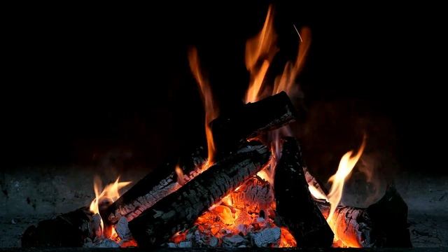 Камин в доме для релаксации и сна.  ?  Расслабляющий звук огня. 2 часа. Relaxing Fireplace. 2 Hours