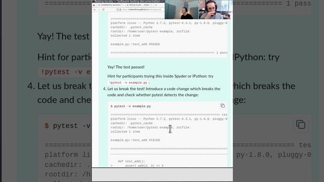 6.1 Software Testing - CodeRefinery March 2023 смотреть онлайн