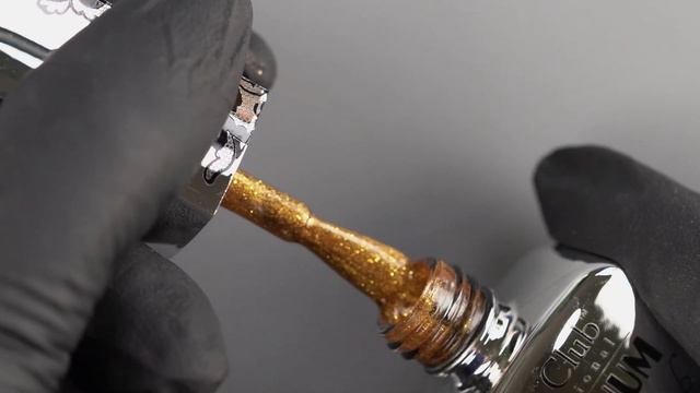 Эмалевый гель-лак для ногтей с липким слоем 148 Gold Antic смотреть онлайн