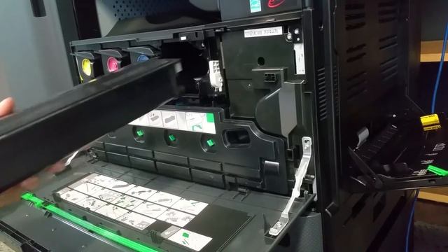 Replacing Toner Cartridge E-Studio 2505AC 3005AC 3505AC 4505AC 5005AC смотреть онлайн