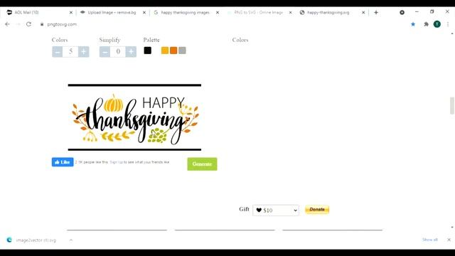 How to convert a png file or jpg file to a svg file format for Cricut design space #diy #cricut смотреть онлайн