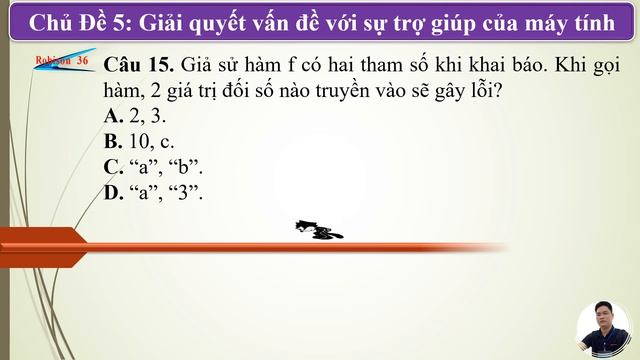Ôn tập kỳ 2 tin 10 | Ôn tập Python | 30 câu trắc nghiệm có đáp án смотреть онлайн