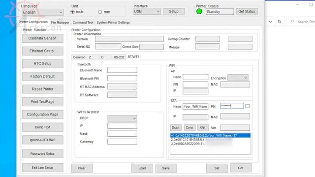 How to connect WiFi label printer to your computer network & print label wirelessly. смотреть онлайн