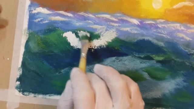 "Рисуем море". Занятие 2 смотреть онлайн