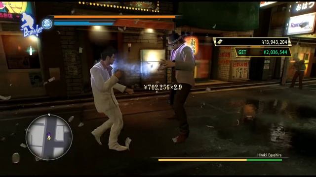 Yakuza 0 - Take down the Shakedown: Brawler смотреть онлайн