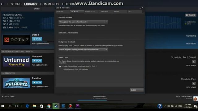 how to TURN OFF DOTA 2 workshop auto update. смотреть онлайн