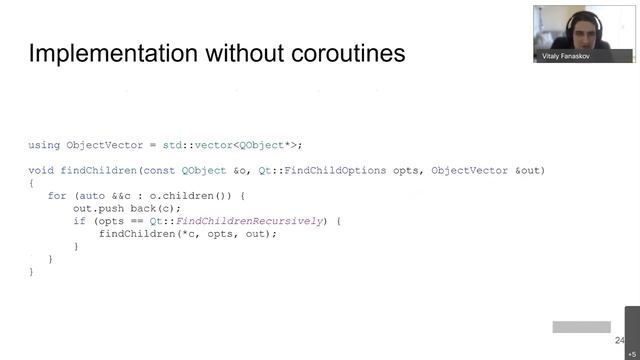 Lazy QObject tree traversal - Vitaly Fanaskov смотреть онлайн