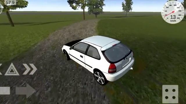 Ралли на матизе ! ралли на матизе в игре Simple Car Crash смотреть онлайн