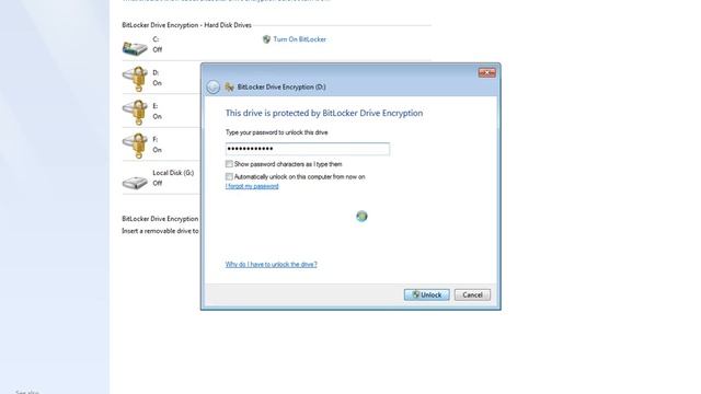 How To Disable Bitlocker If Access Is Denied In Windows 7 - 2019 - BITLOCKER