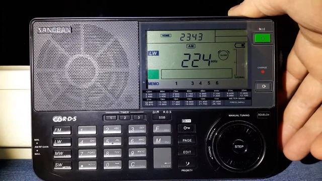 Sangean ATS 909XR. LongWave DX. Moscow. смотреть онлайн